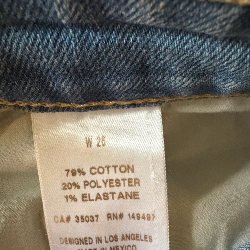 Joe's Light Wash Straight Leg Lightweight Distressed Women's Jeans W26 - Picture 6 of 6